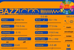 智能鼓机合成器 ISM BazzISM v2.5.5 R2R-251编曲网