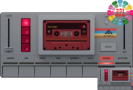 复古磁带效果器 AIR Music Technology Fly Tape II v1.0.0.27 TCD Win-251编曲网