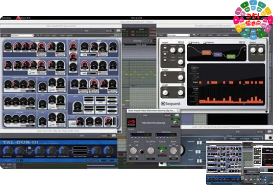 电子合成器&效果插件合集 Loomer Plugins v2025.9 R2R Win-251编曲网