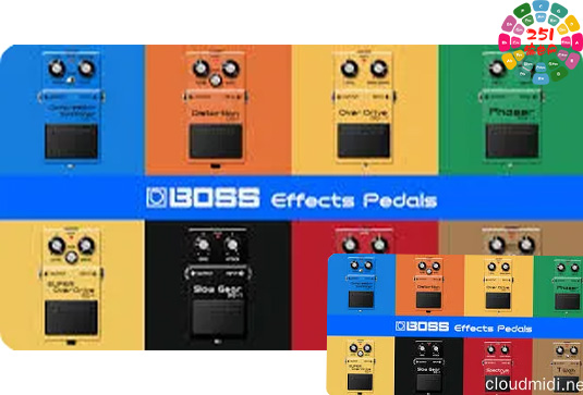 电吉他踏板模拟效果器 Roland Cloud BOSS Effects Pedals v1.1.0 Mac HCiSO-251编曲网