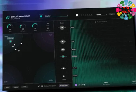 智能混响效果器 Sonible Smartreverb 2 v1.0.2-251编曲网