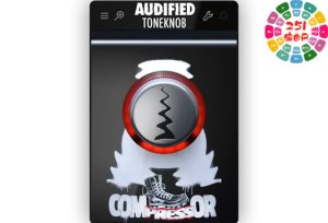 简单录音室压缩器 Audified ToneKnob Compressor v1.0.1 R2R Win-251编曲网