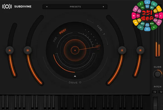 嘻哈电子合成音源 Diginoiz Subdivine v1.4.0 MOCHA Win-251编曲网