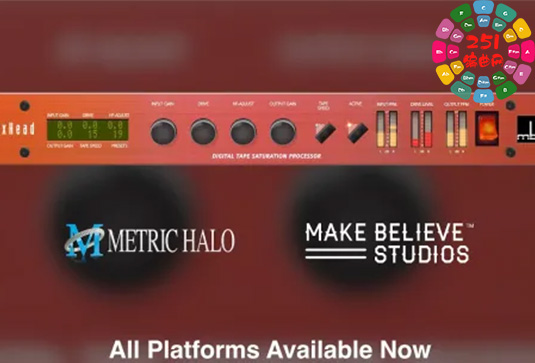 磁带色染插件 Metric Halo Make Believe MixHead v4.0.86 R2R Win-251编曲网