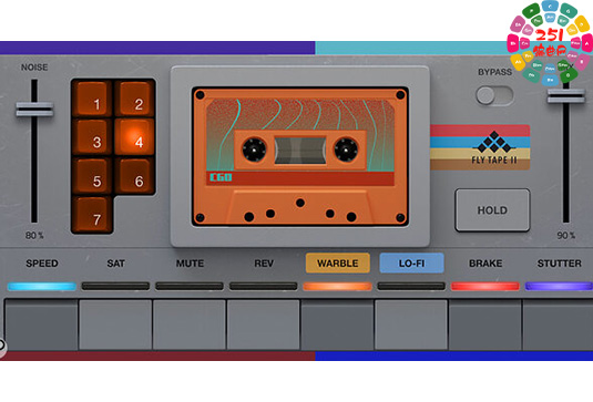 磁带卡带效果器 AIR Music Technology Fly Tape II v1.0.0.27 Win-251编曲网