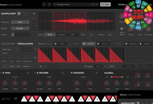 虚拟电子合成音源 Excite Audio Bloom Mura Masa v1.0.0-251编曲网