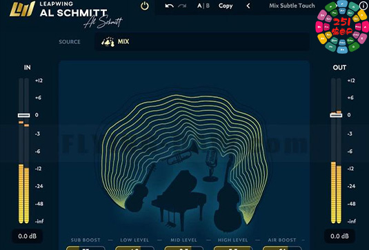 大师签名款音频自动处理混音母带插件 Leapwing Audio Al Schmitt v1.4.3 Win-251编曲网