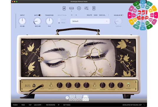 签名款软件效果器插件 Neural DSP Archetype Mateus Asato v1.1.0 R2R Win-251编曲网