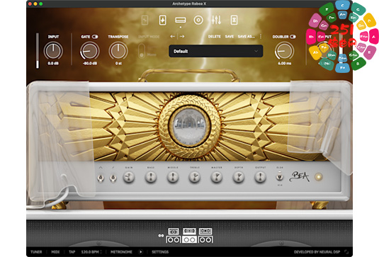 高级音箱建模和效果器 Neural DSP Archetype Rabea X v1.0.1 R2R Win-251编曲网