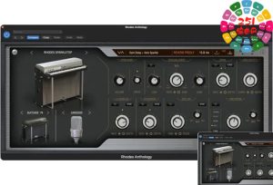 罗兹钢琴模拟音源 Rhodes Anthology v1.1.0 R2R Win-251编曲网