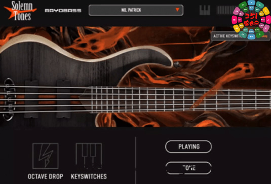 贝斯音源 Solemn Tones MayoBass-251编曲网