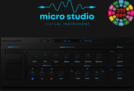 多风格现代音乐制作音源 Studio Trap Micro Studio VST v2025-251编曲网