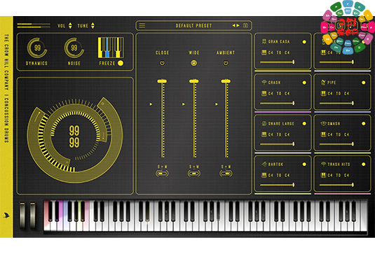 虚拟小打击乐 The Crow Hill Company Concussion Drum v1.0.7 R2R Win-251编曲网