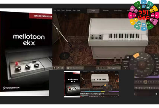 EZkeys 2扩展音色库 Toontrack Mellotoon EKX v1.1.0-251编曲网