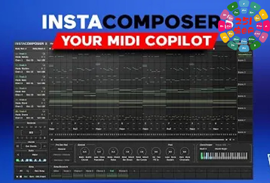 智能MIDI生成插件 W.A. Production Instacomposer 3 v3.0.1 TCD Win-251编曲网