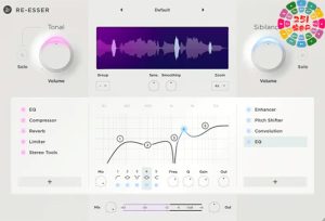 去除嘶声消除器 Wavesfactory Re-Esser v1.0.1-251编曲网