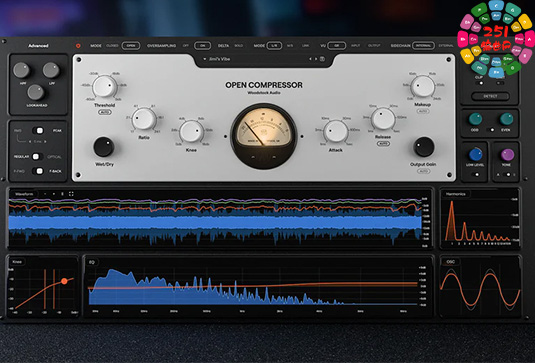 开放式压缩器 Woodstock Audio Open Compressor v1.0.2 Win-251编曲网