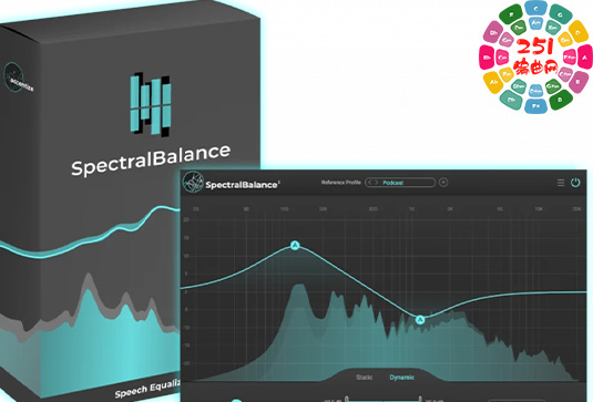 智能频谱匹配EQ插件 Accentize SpectralBalance2 v1.0.0 Win-251编曲网