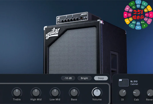 贝司放大器 Aguilar Plugins Suite v1.3.0 Win-251编曲网