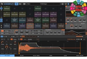 MPC风格虚拟鼓机 Apisonic Audio Speedrum v2.3.3-251编曲网