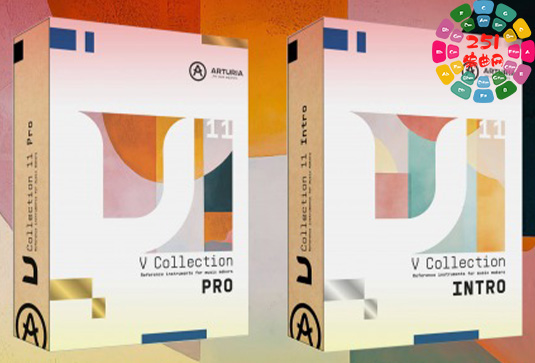 虚拟合成器合集 Arturia V Collection 11 Pro v11.2.0+Samples R2R Win-251编曲网