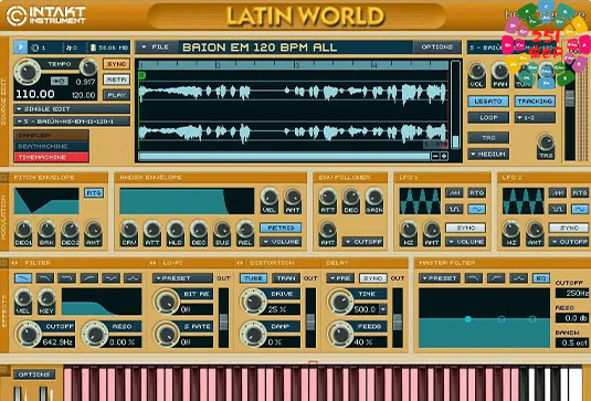 拉丁世界民乐音源 Best Service Latin World-251编曲网