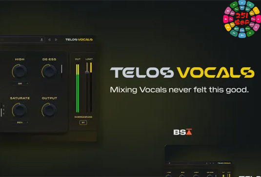 人声综合效果插件 Black Salt Audio Telos Vocals v1.0.12 SEnki Win-251编曲网
