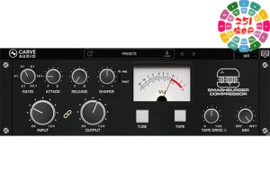 瞬态塑形 温暖质感压缩插件 Carve Audio Smashburger Compressor v1.0.7 Win-251编曲网