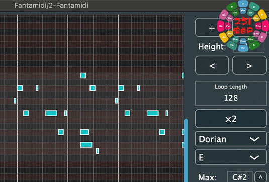 步进音序器兼合成器插件 Granvia Fantamidi v1.2.0-251编曲网