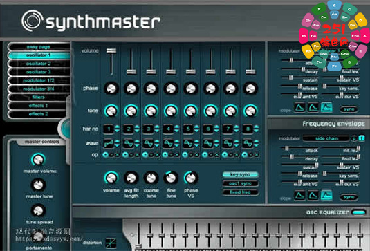 半模块化合成器 KV331 Synthmaster 2 v2.9.8-251编曲网