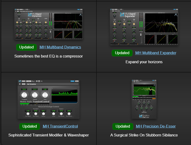 图片[3]-格莱美奖工程师专用套装 Metric Halo MH Production Bundle v4.0.89 R2R Win-251编曲网