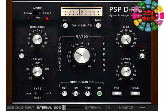 动态处理器 PSPaudioware PSP DRC v1.0.0-251编曲网