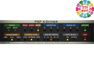 母带抖动和噪声整形处理器 PSPaudioware PSP X-Dither v1.1.1 R2R Win-251编曲网