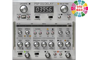 模拟磁带延迟效果 PSPaudioware PSP stompDelay v1.1.4 R2R Win-251编曲网