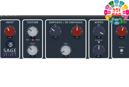 丝绒效果器 Sage Audio Sage Velvet v1.0.5-251编曲网