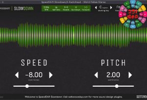 实时减慢音频速度插件 SottovoceDSP SpeedShift Slowdown v2.0.1 MOCHA Win-251编曲网