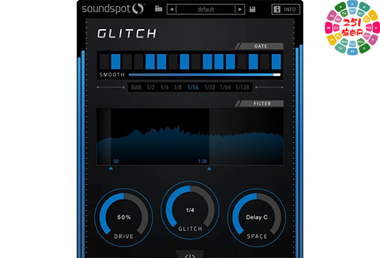 混音毛刺效果器 SoundSpot Glitch v1.0.1-251编曲网