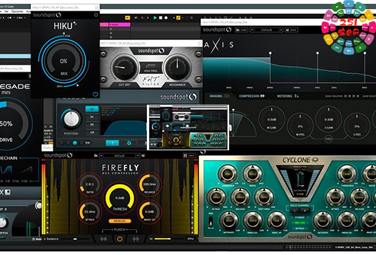 混音插件全套 SoundSpot Mercury Bundle v1.0.1-251编曲网