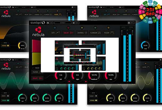 混响效果器 SoundSpot Nebula FX v1.0.2-251编曲网