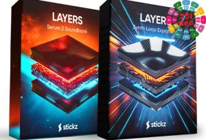 血清合成器主音预设 Stickz Layers EDM Lead Presets for Xfer Serum 2-FANTASTiC-251编曲网