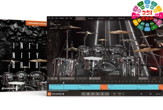 Toontrack 鼓拓展音源 Toontrack Infinity Grid EZX-251编曲网