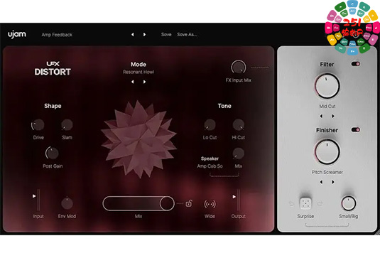 失真效果插件 UJAM UFX-DISTORT v1.0.0 R2R Win-251编曲网