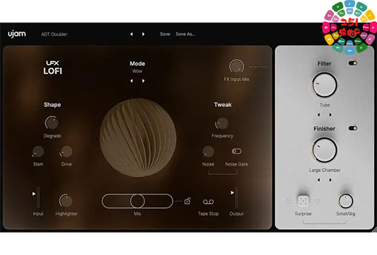 模拟复古效果 UJAM UFX-LOFI v1.0.1 R2R Win-251编曲网