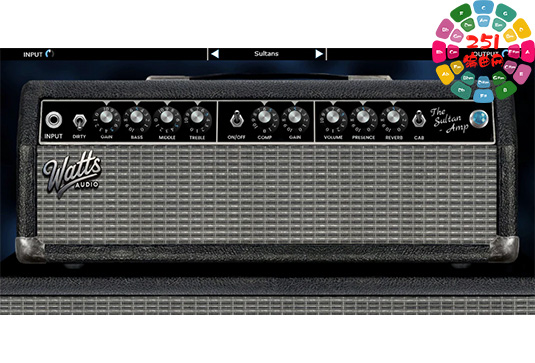 数字吉他音箱模拟插件 Watts Audio The Sultan Amp v1.2.0 Win-251编曲网