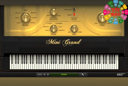 合成钢琴音源 AIR Music Technology Mini Grand v1.4.0-251编曲网