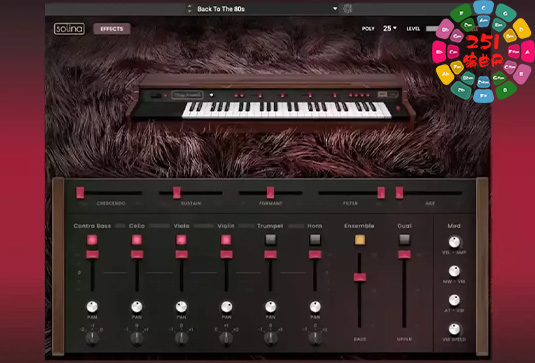 6声弦乐键盘乐器 AIR Music Technology Solina v1.2.1.14-251编曲网