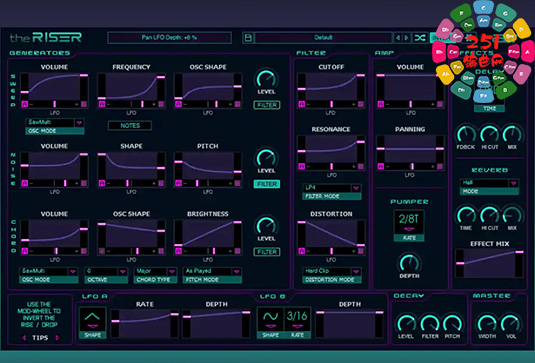 宏大震撼的过渡插件 AIR Music Technology theRiser v1.2.0-251编曲网