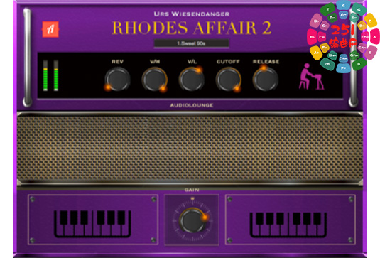 好用的预设音色插件 Audiolounge Urs Wiesendanger Rhodes Affair 2 Preset Player-251编曲网