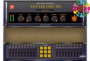 鼓组效果器 Audiolounge Urs Wiesendanger Rhodes Affair Drums-251编曲网