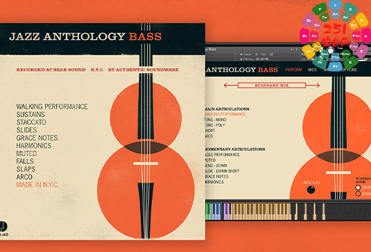 爵士选集贝斯 Authentic Soundware Jazz Anthology Bass-251编曲网
